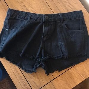 Blue Steel cut off shorts